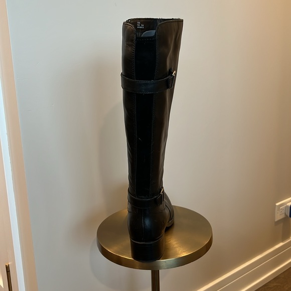 Born Gibb Leather Tall Riding Wide Calf Boots size 8.5 - Picture 7 of 10